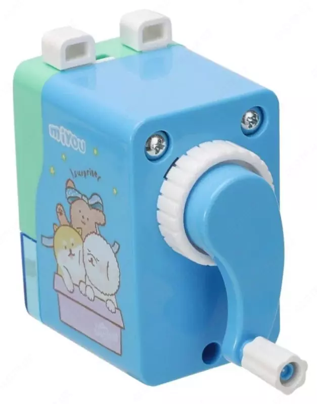  Mexanik qalam otkir Deli MiYou  1 teshik  stol usti  d 8 mm  oram. plast. kor. (- 0739-modda) Polkovnik. turli xil - 