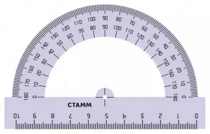  Otkazgich STAMM 10 sm  180° plastmassa  rangli (modda - TP13) - 