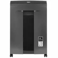  Уничтожитель бумаг (сетевой) Deli А4  450 Вт  8 л. (Арт. - 9919) Черный/серый - 