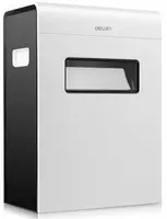 Уничтожитель бумаг (сетевой) Deli А4  240 Вт  6 л. (Арт. - 9921) Белый/черный