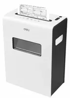  Уничтожитель бумаг (сетевой) Deli А4  240 Вт  6 л. (Арт. - 9921) Белый/черный OOO Smart Choice Kans