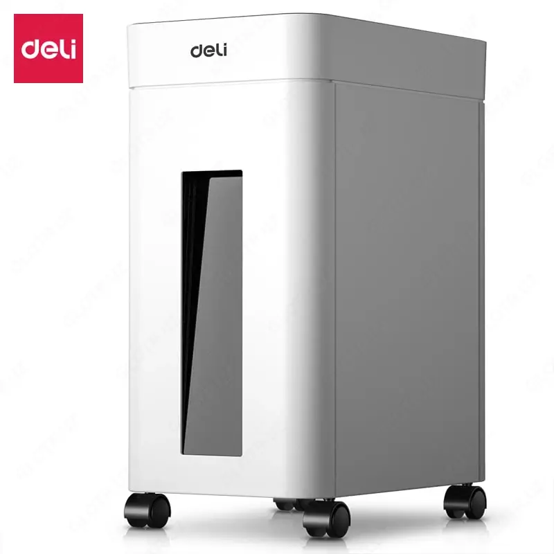 Qogoz maydalagich (tarmoqli) Deli A4  240 Vt  8 l. (m. - 9924) Oq/qora