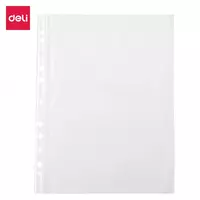  Упаковка перфофайлов Deli Extend  0 035 мм  А4  100 шт.  35 мкм  уп. ПЭ (Арт.- 20002EF) - 