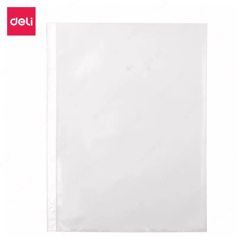  Упаковка перфофайлов Deli Start  0 04 мм  А4  20 шт.  35 мкм  уп. ПЭ (Арт.- 5710) - 