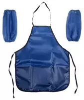  Фартук с нарукавниками ArtSpace Skate  ткань  3 карм.  53.5 х 44.5 см  уп. ПЭ (Арт.- ФМ_280828) Темно/синий - 