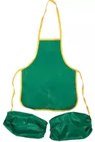  Фартук с нарукавниками (для детей) ArtSpace ткань  2 карм.  48.5 х 39.5 см  уп. ПЭ (Арт.- ФСН_17714) Зеленый - 