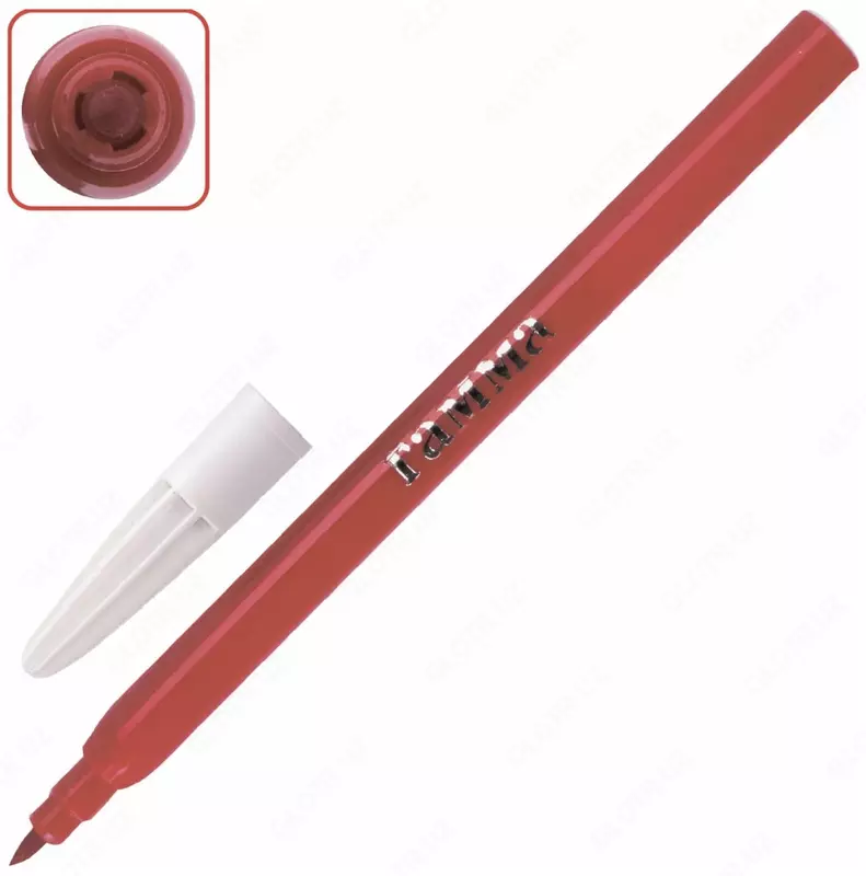   Набор фломастеров (смываемые) Гамма Мультики  наконечн. 2.2 мм  24 шт.  уп. карт. (Арт. - 180319_07) Италия/Россия