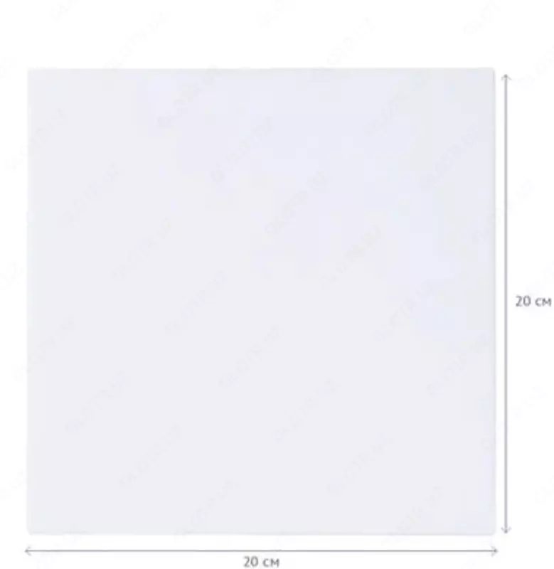  Холст на подрамнике Гамма Старый мастер  20 х 20 см  лен  370 г/м2  мелкое зерно (Арт. - 100920203) - 