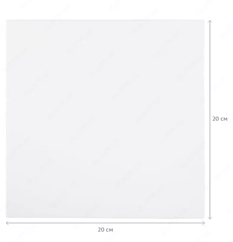  Gamma Studio zambildagi kanvas  20 x 20 sm  paxta  280 g/m2  nozik don (m. - 060220202) - 