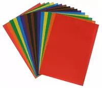 Цветная Бумага  А4  80 г/м2 ( Цв. ассортимент)