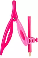  Metall/plastmassa kompas Deli Pioneer  28 sm  qalam  paket. blister (Art. - 20102-EG) Assortiment - 