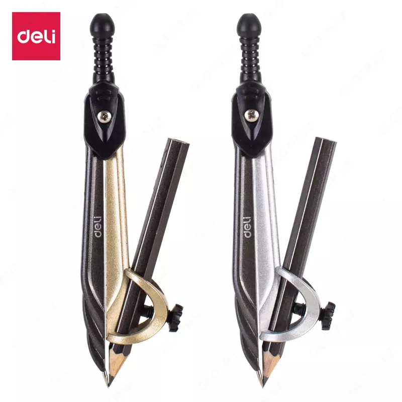 Металло/пластиковый циркуль Deli Orbit  31 см  карандаш   уп. блистер (Арт. - 20402-EG) Ассортимент