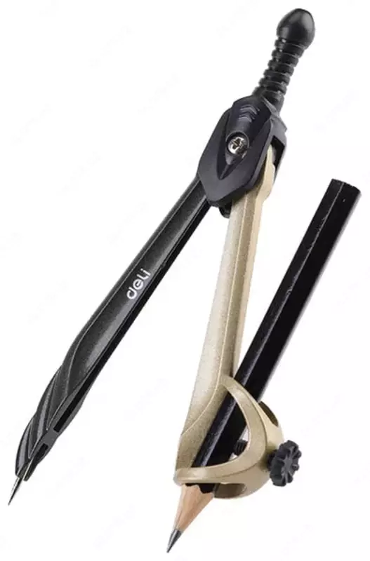  Металло/пластиковый циркуль Deli Orbit  31 см  карандаш (Арт. - 30404-EG) Комплект - 