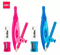 Металло/пластиковый циркуль Deli Pioneer  28 см  карандаш  уп. блистер (Арт. - 30001-EG) Комплект