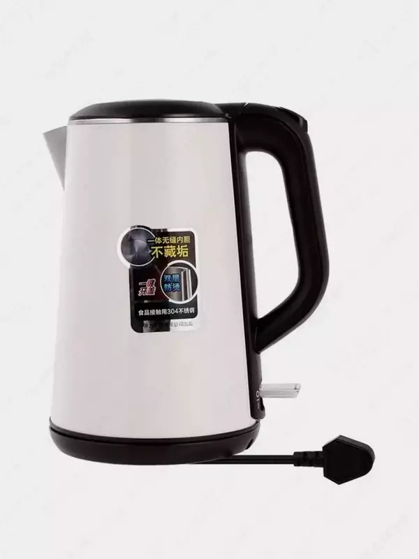 Elektr choynak Deli 1 6 l  2200 Vt (Art. - 85604) Oq/Qora