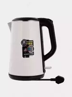 Elektr choynak Deli 1 6 l  2200 Vt (Art. - 85604) Oq/Qora