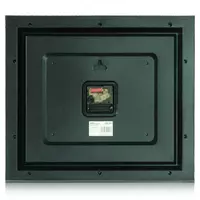   Кварцевые настенные часы (прямоугольные) Deli 40 x 35 см (Арт. - 9008) Коричневые