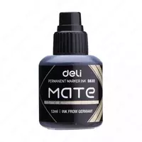 Doimiy markerlar uchun siyoh Deli Mate 102-103  12 ml. (m. - 632-ESBK) Qora