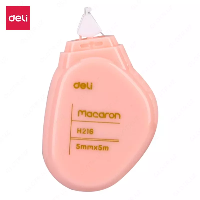  Tuzatish lentasi Deli Makaron  5 mm x 5 m  paket. naycha  4 rang (Art. - 21606-EH) Assortiment - 