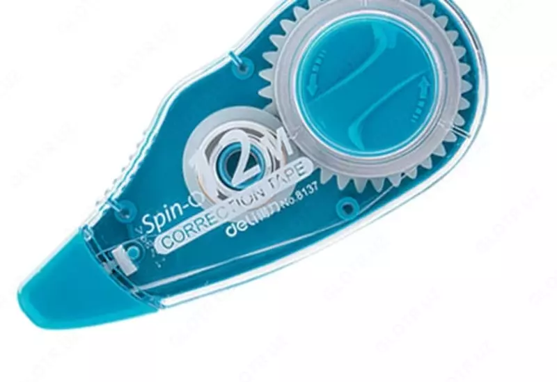  Tuzatish lentasi Deli VR18  5 mm x 12 m  paket. blister (Art. - 18-VR-bl) Moviy - 