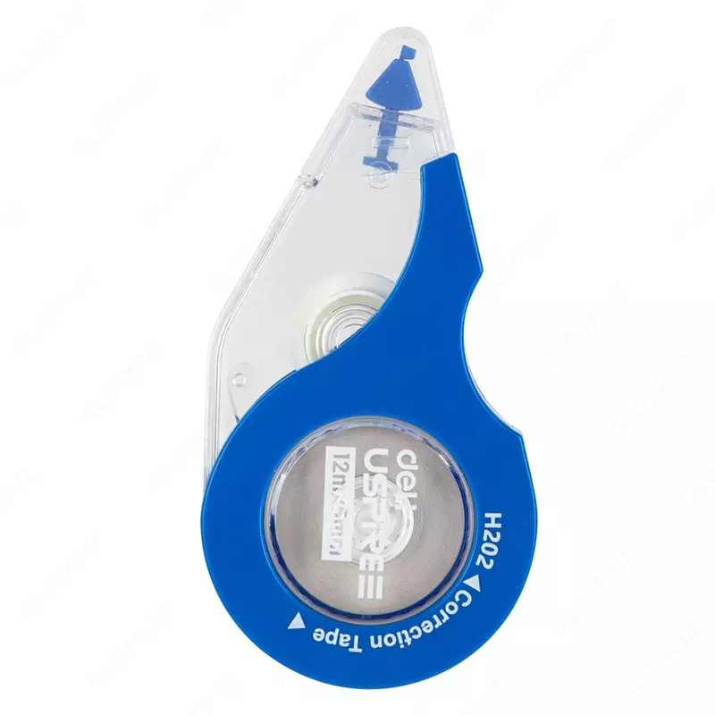  Корректирующая лента Deli Uspire  5 мм х 12 м  уп. блистер (Арт. - 20201-EH) Синий/прозрачный - 