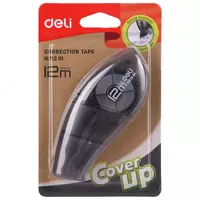  Корректирующая лента Deli Cover UP  5 мм х 12 м  уп. блистер (Арт. - 21201-EH) Цв. ассорти - 