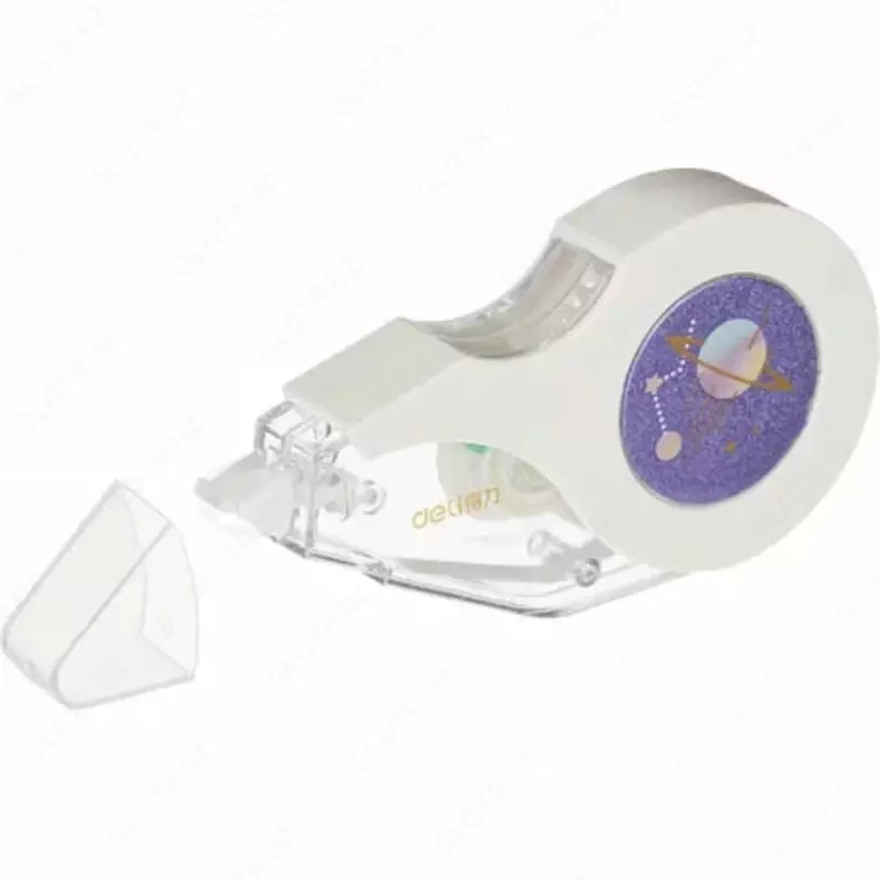  Tuzatish lentasi Deli 5 mm x 12 m  paket. blister (modda - 71499) Col. turli xil - 