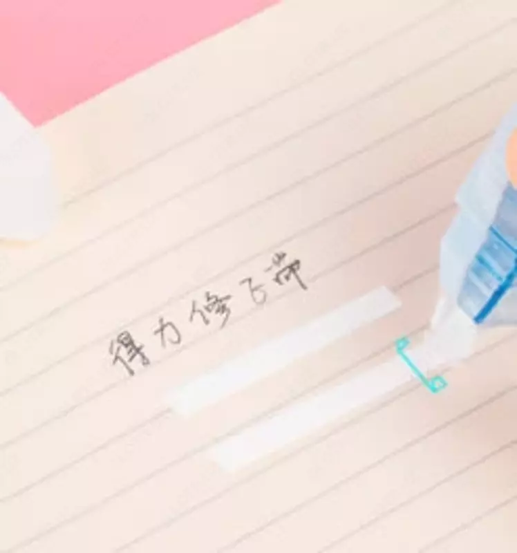   Tuzatish lentasi Deli 5 mm x 20 m  paket. blister (Art. - 71547) Rang. turli xil