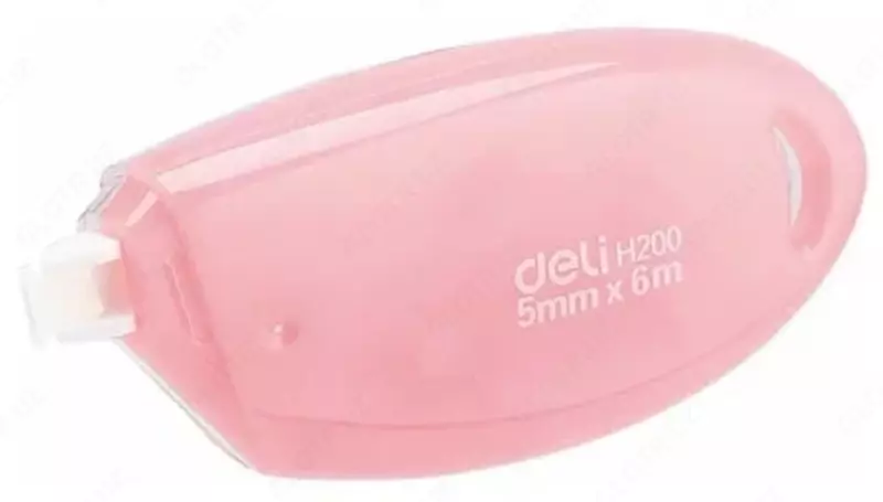  Корректирующая лента Deli Cover UP  5 мм х 6 м  уп. блистер (Арт. - 20001-EH) Цв. ассорти - 