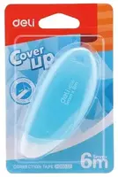   Корректирующая лента Deli Cover UP  5 мм х 6 м  уп. блистер (Арт. - 20001-EH) Цв. ассорти