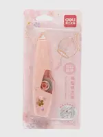  Корректирующая лента Deli 5 мм х 6 м  уп. блистер (Арт. - 71492) Цв. ассорти - 