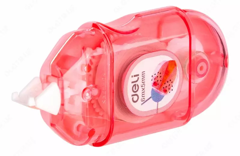   Корректирующая лента Deli Comico  5 мм х 6 м  уп. блистер (Арт. - 350-H) Цв. ассорти