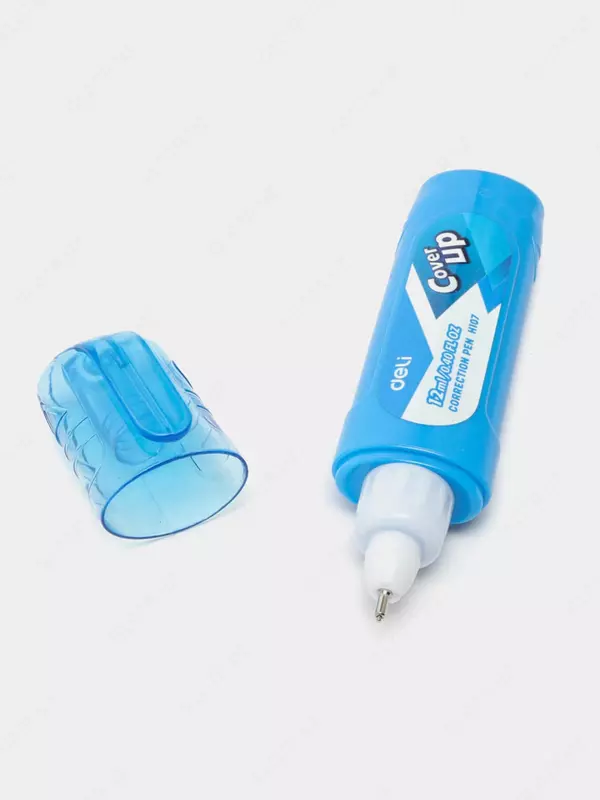  Корректирующая штрих-ручка Deli Cover UP  12 мл.  металл. наконечн.  уп. карт. дисплей (Арт. - 10790-EH) - 