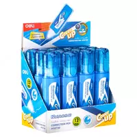   Корректирующая штрих-ручка Deli Cover UP  12 мл.  металл. наконечн.  уп. карт. дисплей (Арт. - 10790-EH)