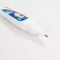  Корректирующая штрих-ручка (шариковая) Deli Cover UP  4 мл.  металл. наконечн.  уп. карт. дисплей (Арт. - 39293) - 