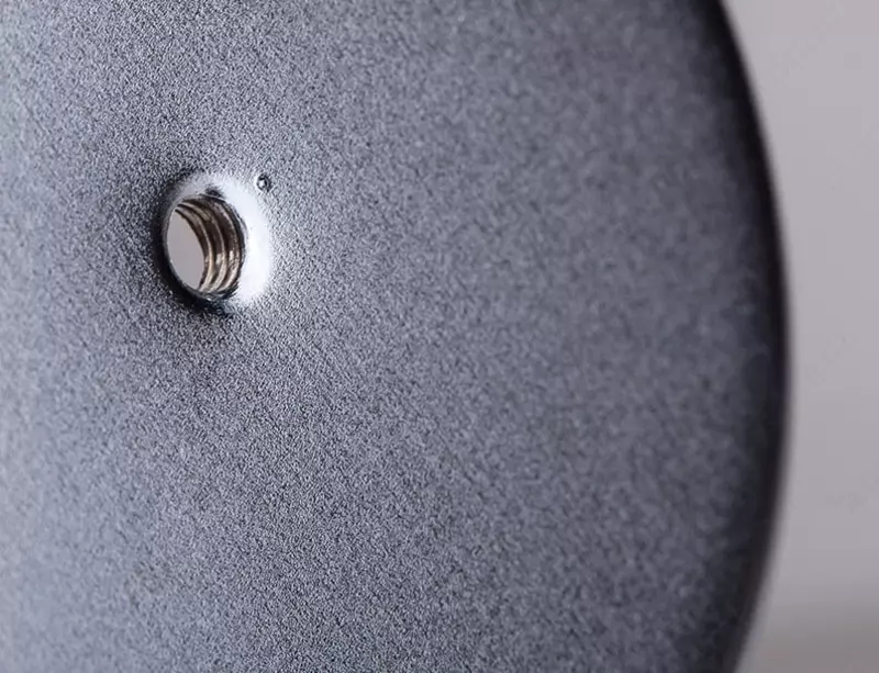  Металлическая подставка-гвоздик для чеков Deli ф. 7 6 х 1 2 х 14 2 см  уп. карт. кор. (Арт. - 0241) Серебристая - 