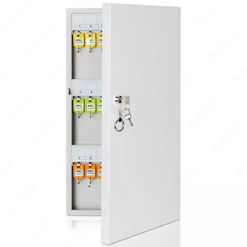  Universal kalit shkafi Deli 48 ta kalit  558 x 50 x 277 mm (Art. - 9323) Kulrang - 