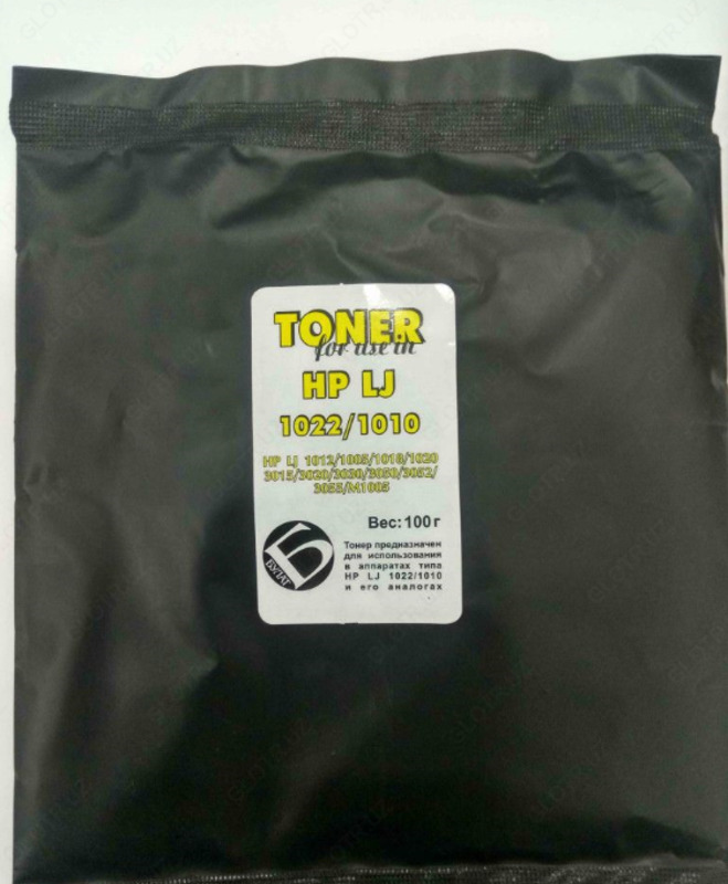 Тонер HP 1010 100гр. пакет