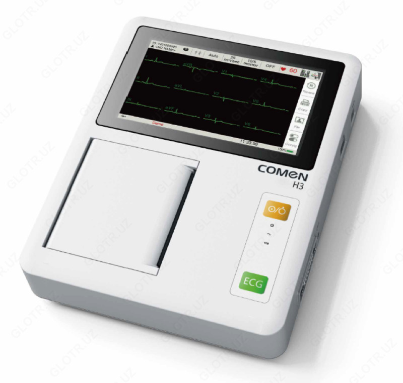  Elektrokardiograf 3-kanalli teginish N-3 Comen - 