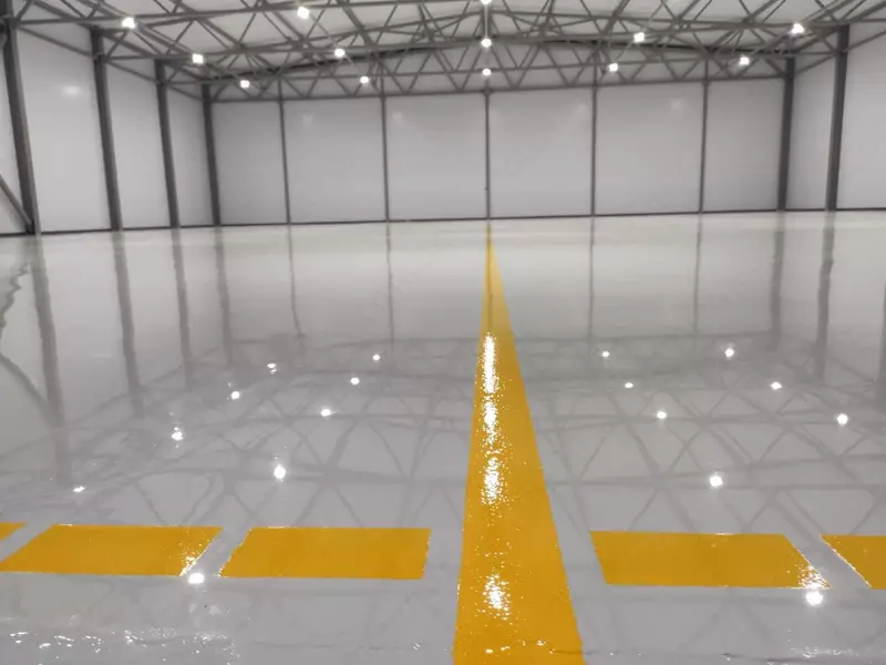 Эпоксидный наливной пол - Epoxy self-leveling floor - от 59 816.2 сум