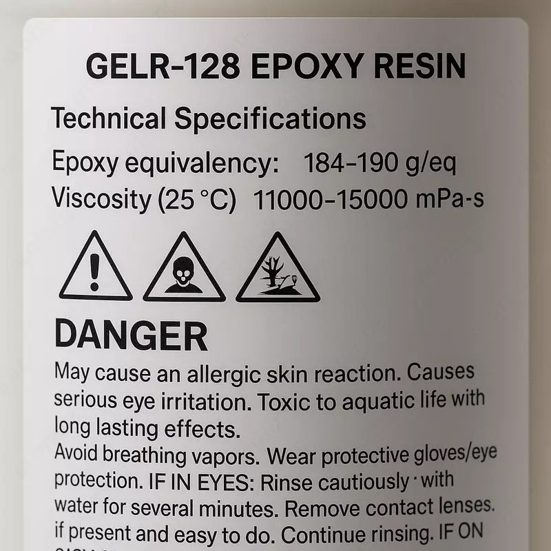 Эпоксидная смола GELR128 (аналог ЭД-20) OOO "BRIKET PLUS"