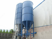 Qora va zanglamaydigan po'latdan yasalgan siloslar va saqlash tanklari