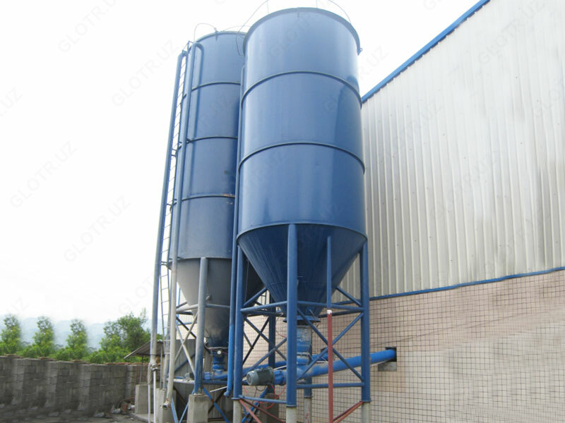 Qora va zanglamaydigan po'latdan yasalgan siloslar va saqlash tanklari