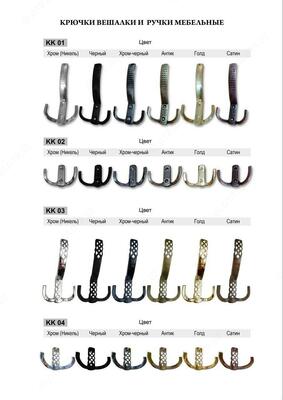 Mebel tutqichlari - «MIKOND LYUSTRALARI» МЧЖ