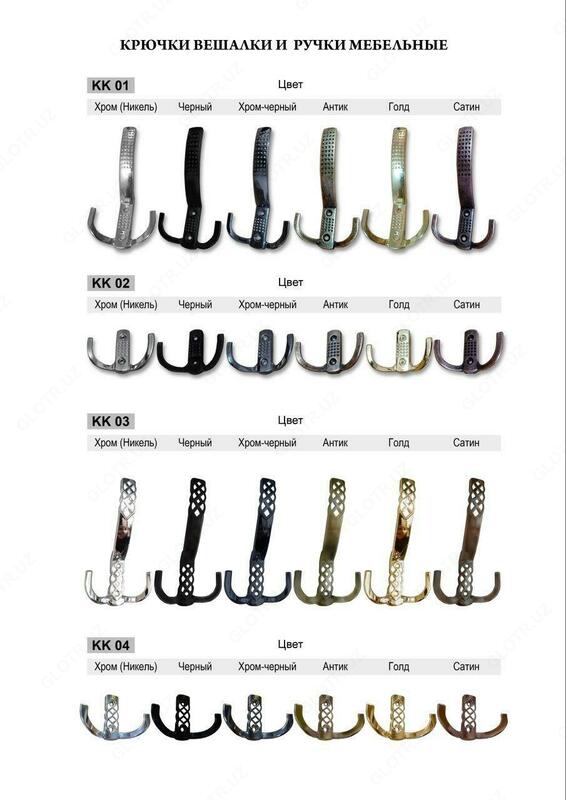 Mebel tutqichlari - «MIKOND LYUSTRALARI» МЧЖ