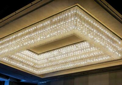 Хрустальная люстра арт 002 (потолочная)