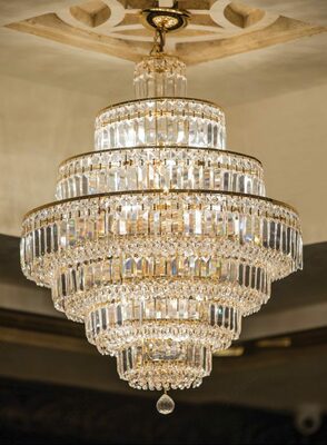 Хрустальная люстра арт 004 (подвесная)