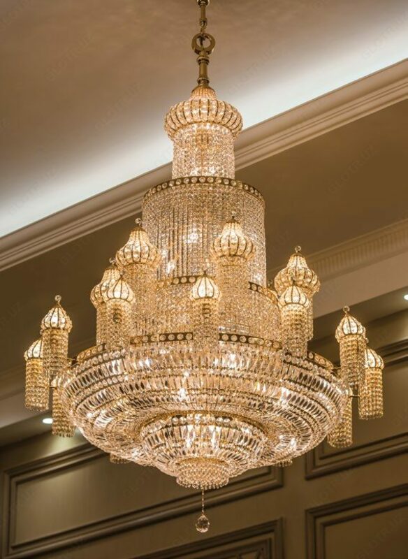 Хрустальная люстра арт 007 (подвесная)