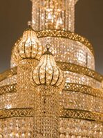 Хрустальная люстра арт 007 (подвесная) - по запросу
