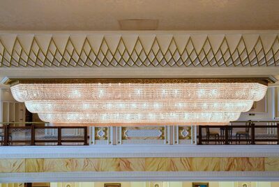 Хрустальная люстра арт 009 (потолочная)